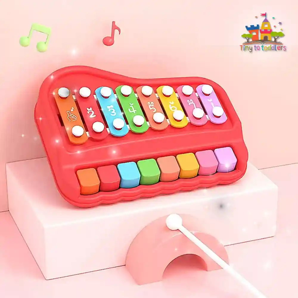 8 Key 2-in-1 Piano Xylophone