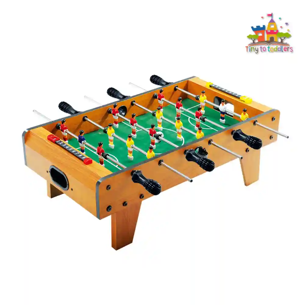 Foosball Table Soccer Game - 6 Rods for Indoor Fun